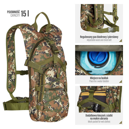 Rucsac cu design crab, durabil, spatios