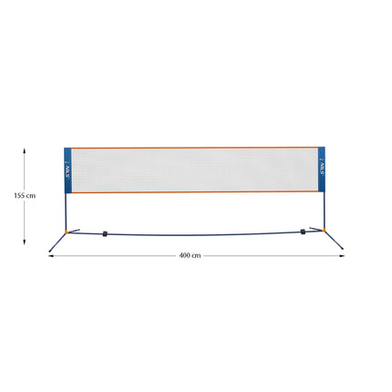Plasa Badminton 400cm – Acoperire completa