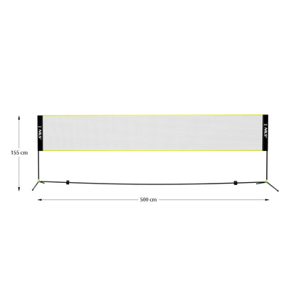 Plasa de badminton 500 cm – Acoperire completa