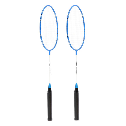 Set badminton – 2 rachete, albastru, include volane