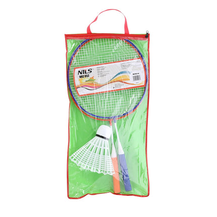 Set Badminton – 2 Rachete, Volane Junior, Oțel