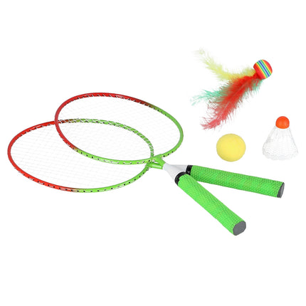 Set Badminton, 2 Rachete + Volani + Mingi, Junior