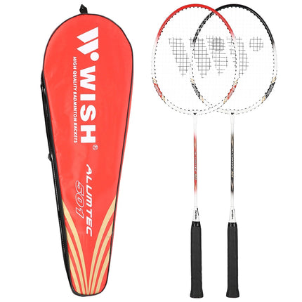 Set badminton – 2 rachete, volante incluse