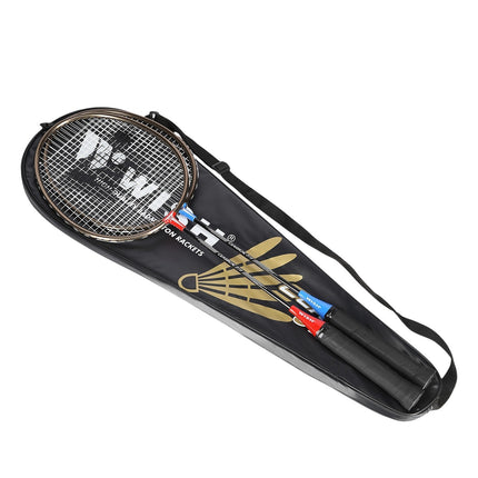 Set de badminton - 2 rachete, fluturași nu sunt incluși