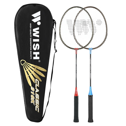 Set de badminton - 2 rachete, fluturași nu sunt incluși