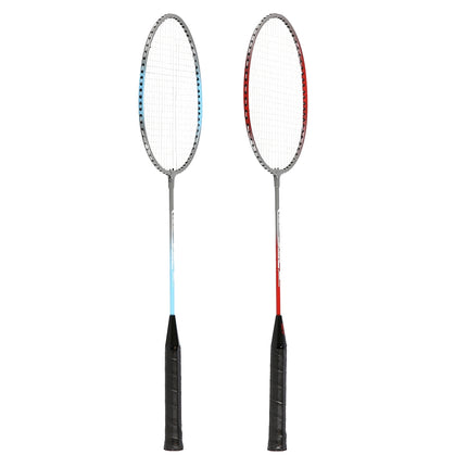 Set badminton, 2 rachete din oțel + volane