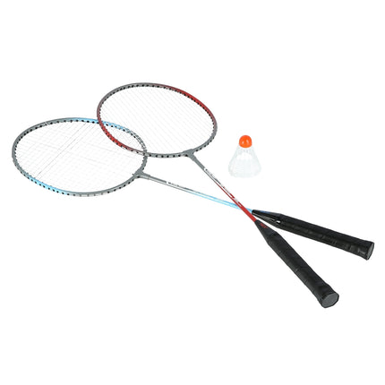 Set badminton, 2 rachete din oțel + volane