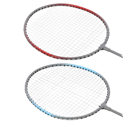 Set badminton, 2 rachete din oțel + volane