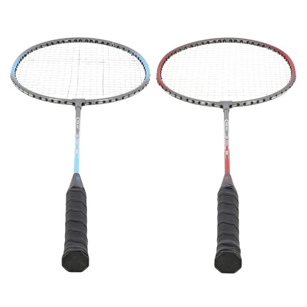 Set badminton, 2 rachete din oțel + volane
