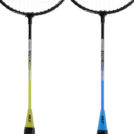 Set badminton – 4 rachete, 3 volane, plasă și husă