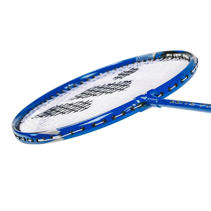 Set badminton: 4 rachete, 3 volante, plasă și linii