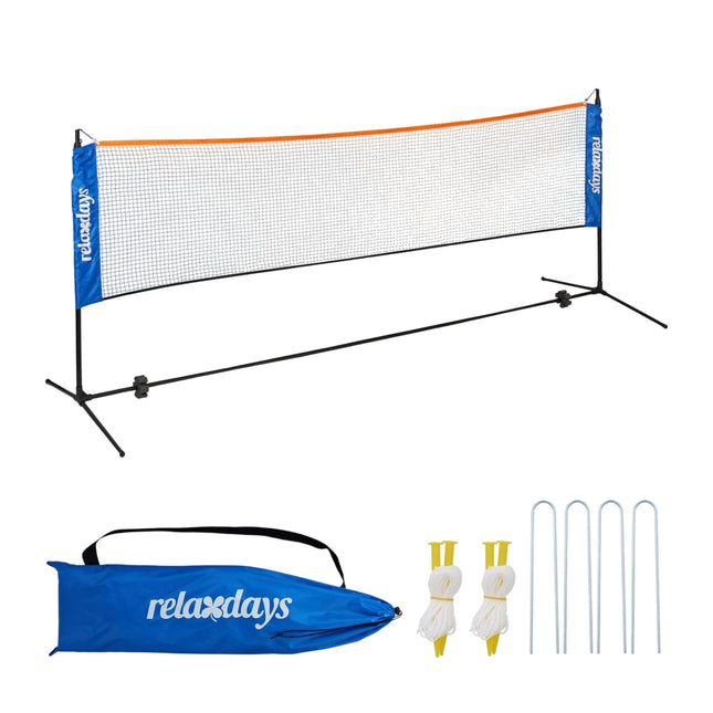 Plasa de badminton cu inaltime reglabila