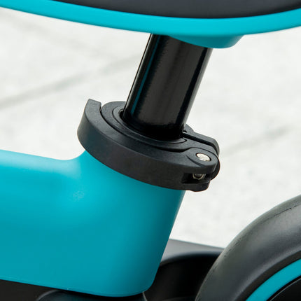Balance bike for children - pedal-free, adjustable seat, 1.5-3 years, blue