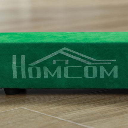 Balance beam 210 cm, foldable & stable, green, indoor/outdoor