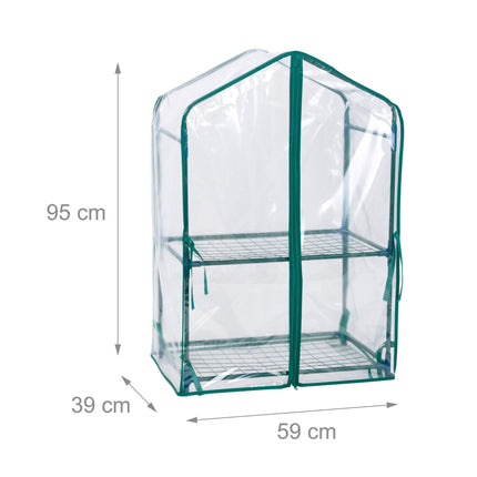 Seră de balcon cu capac din PVC și ușă rulantă