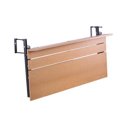 Balcony Railing Hanging Table, Folding, 39 x 15 in