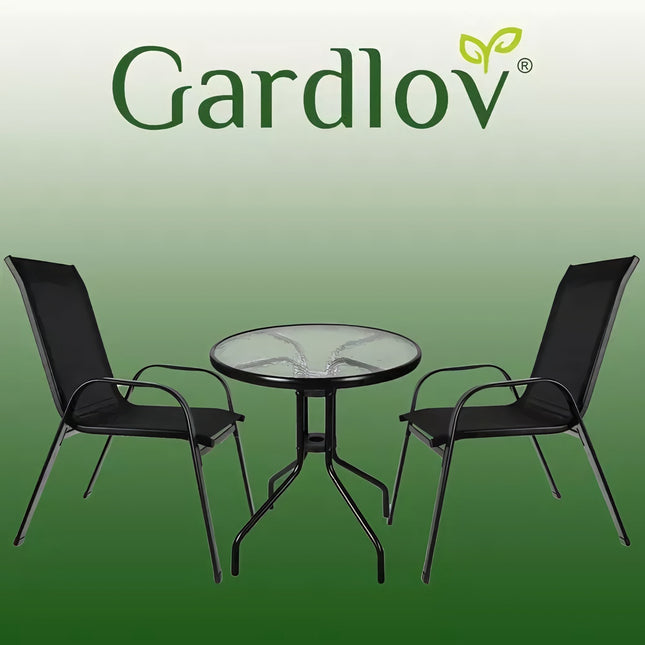 Set mobilier balcon - masa + 2 scaune 23461