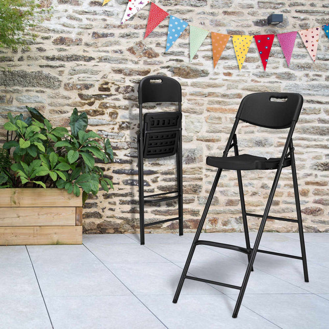 Masa de balcon cu aspect de lemn