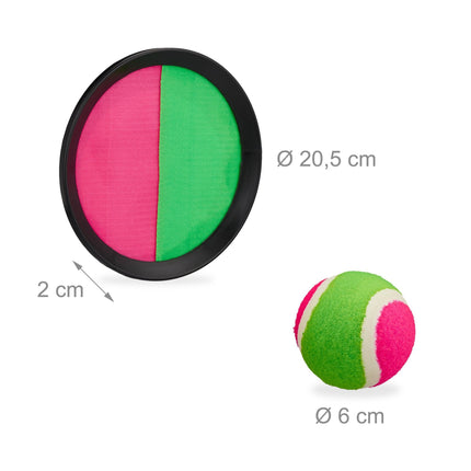 Joc cu mingea cu velcro