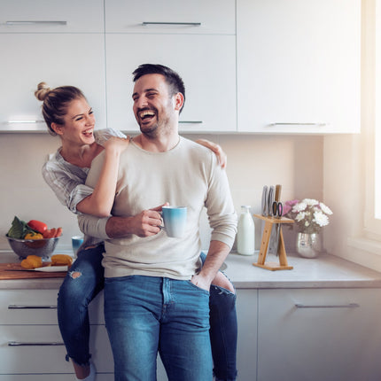 Bloc de cuțit și foarfece din bambus - Organizator care economisește spațiu