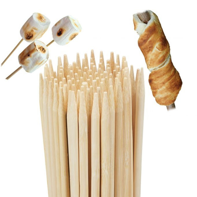 Set de 200 de frigarui din bambus