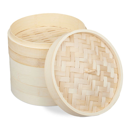 Bamboo Steamer 3 Tier