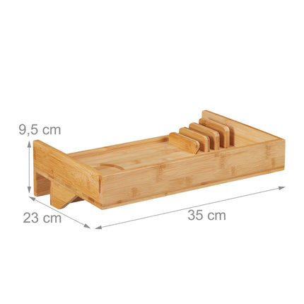 Bamboo bed tray