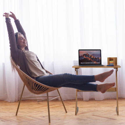 Masa pentru laptop din bambus