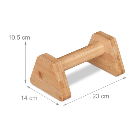 Paralete din bambus - set de 2