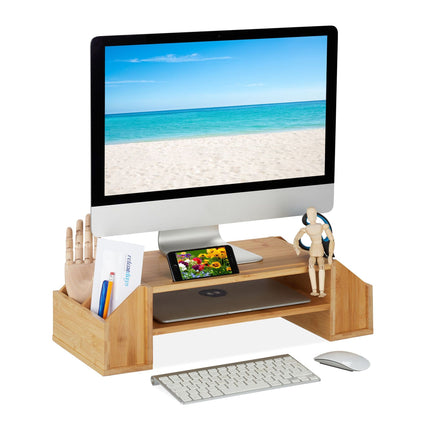 Bamboo screen stand