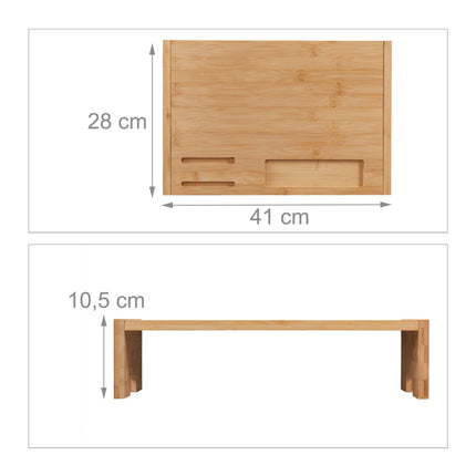 Bamboo screen stand
