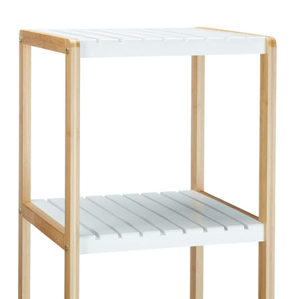 Bamboo shelf with 4 shelves