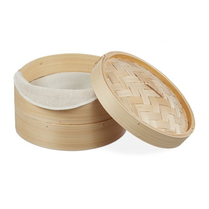 Aparat cu aburi din bambus 26 cm
