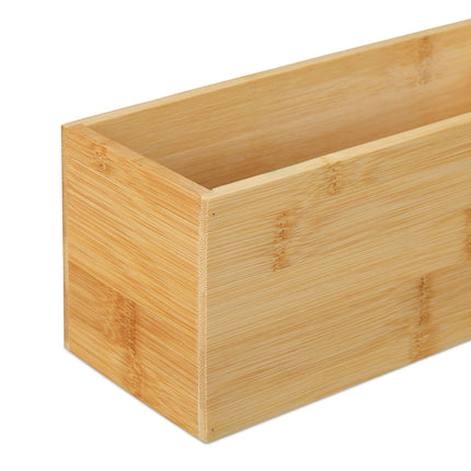 Bamboo storage box