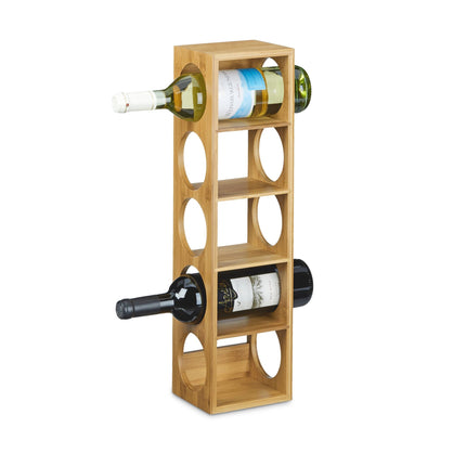 Bamboo wine rack