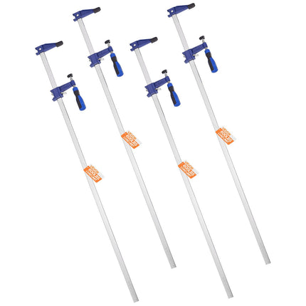 Bar Clamps, 4-Pack 36 In Opening, 600 Lb Load Limit