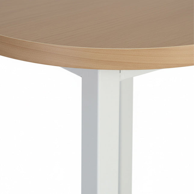 Set de 2 scaune de bar, șezut din MDF, cadru metalic
