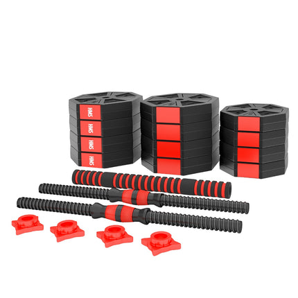Set cu haltere și gantere, compozit, 30 kg