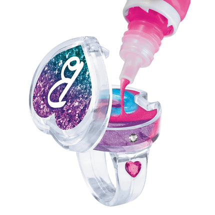Set Barbie cu medalioane cu lip gloss Sparkling Sweet Heart