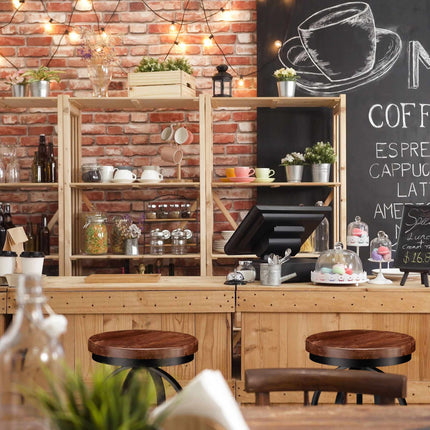 Scaun de bar industrial inalt