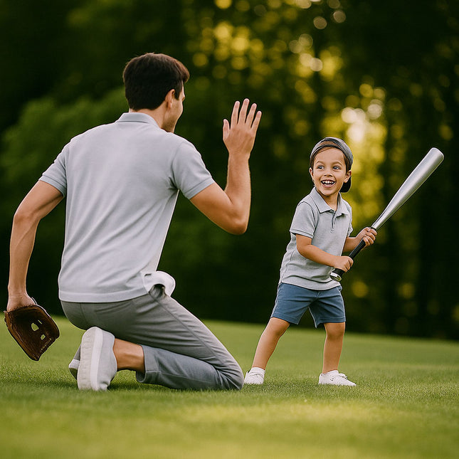 Bâtă de baseball 18"" din aluminiu, ușoară pentru începători