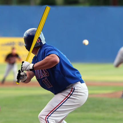 Bâtă de baseball din aluminiu auriu