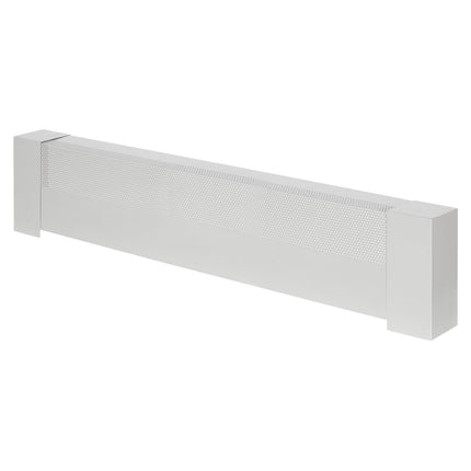 Baseboard Heater Cover Replacement, 3 ft Steel, White