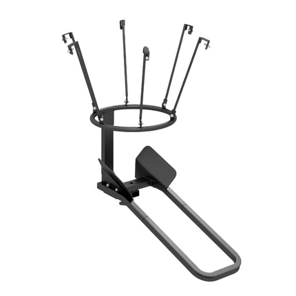 Basketball Return Attachment, Heavy-Duty Metal, 6 Hooks