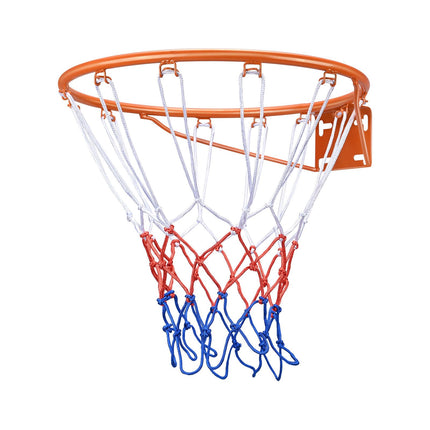 Basketball Rim 18-Inch Breakaway Steel, Wall Mount, Net