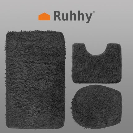 Covor baie - set - gri Ruhhy 22061