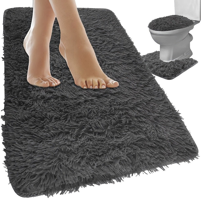 Covor baie - set - gri Ruhhy 24353
