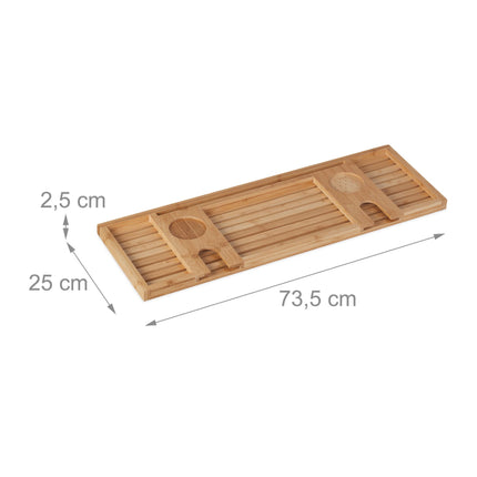 Raft de baie din bambus