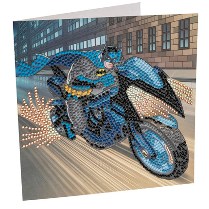 Carte de artă cu cristale Batman, 18 x 18 cm