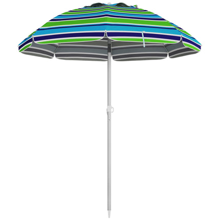 Umbrelă de plajă, protecție UV 40+, înălțime reglabilă